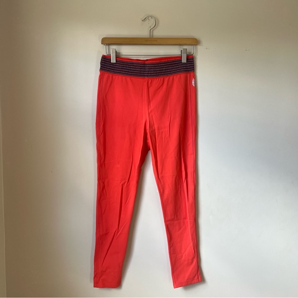 Free People Movement Orange Leggings Size Medium - Picture 1 of 5